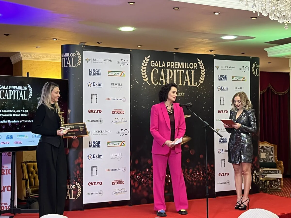 Ioana Ciocan, ArtSafari, la Gala Premiilor Capital: „Să știți că Maramureșul este prezent în ArtSafari în acest moment”