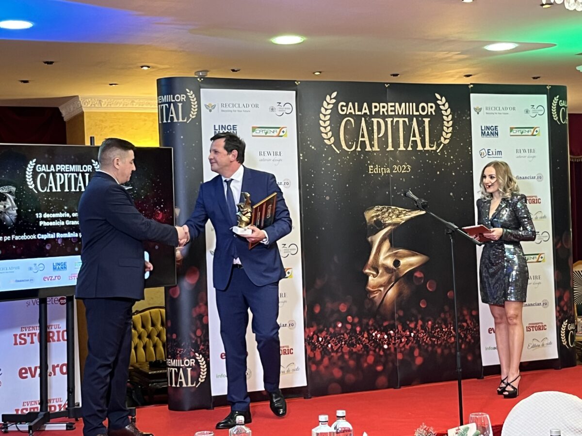 Gala Premiilor Capital. Adrian Tănase, BVB: „Avem din ce în ce mai multe companii listate în ultimii ani"