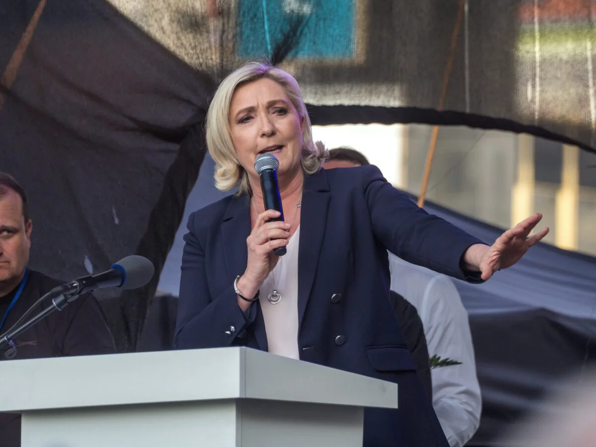 Marine Le Pen, liderul partidului francez Adunarea Națională