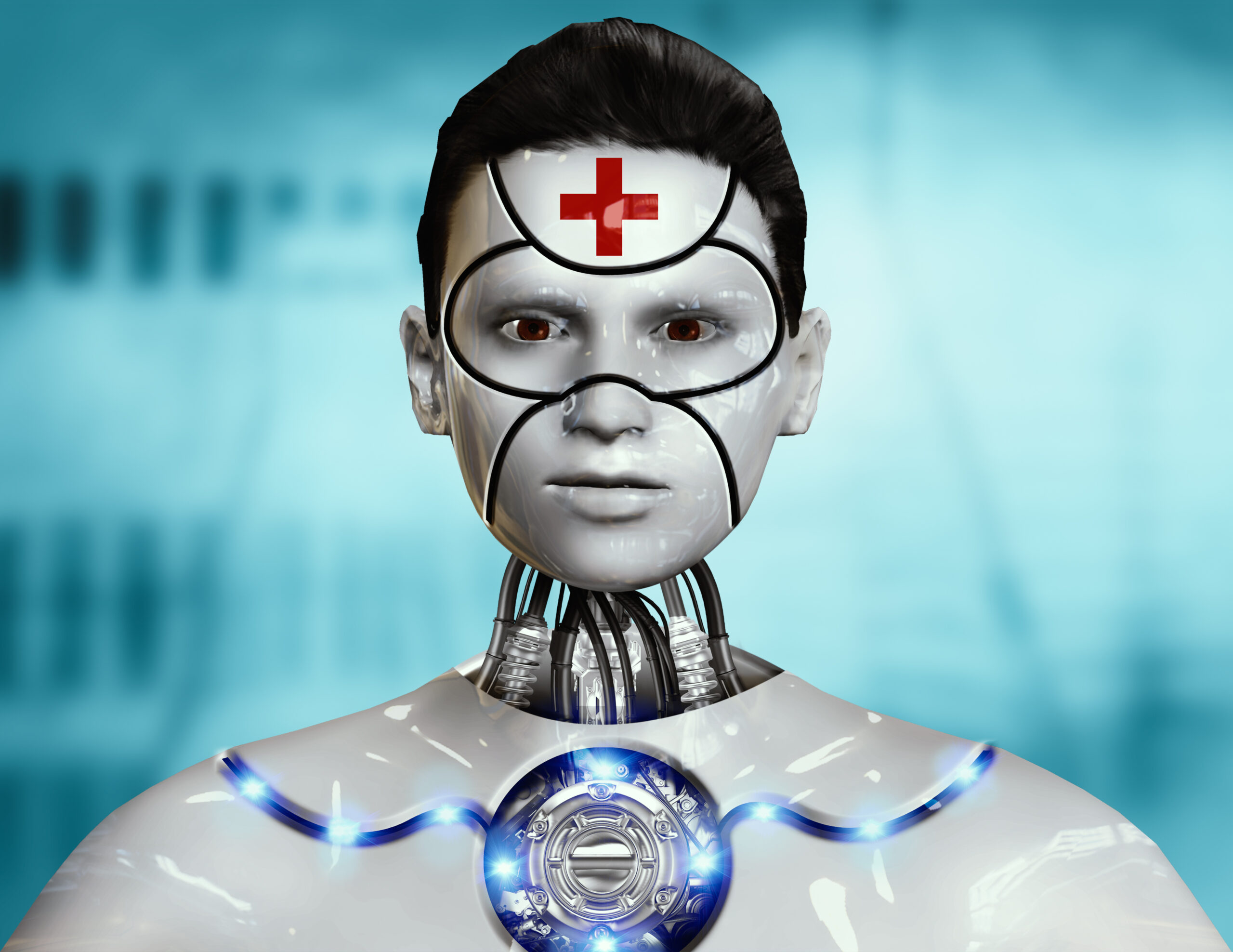 Robot medical cu AI 