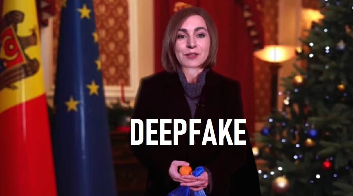 Un nou deepfake cu Maia Sandu
