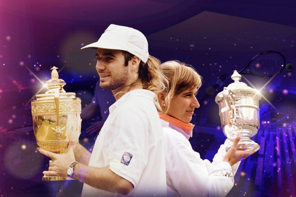 Legendele tenisului Andre Agassi și Steffi Graf, meci demonstrativ în România