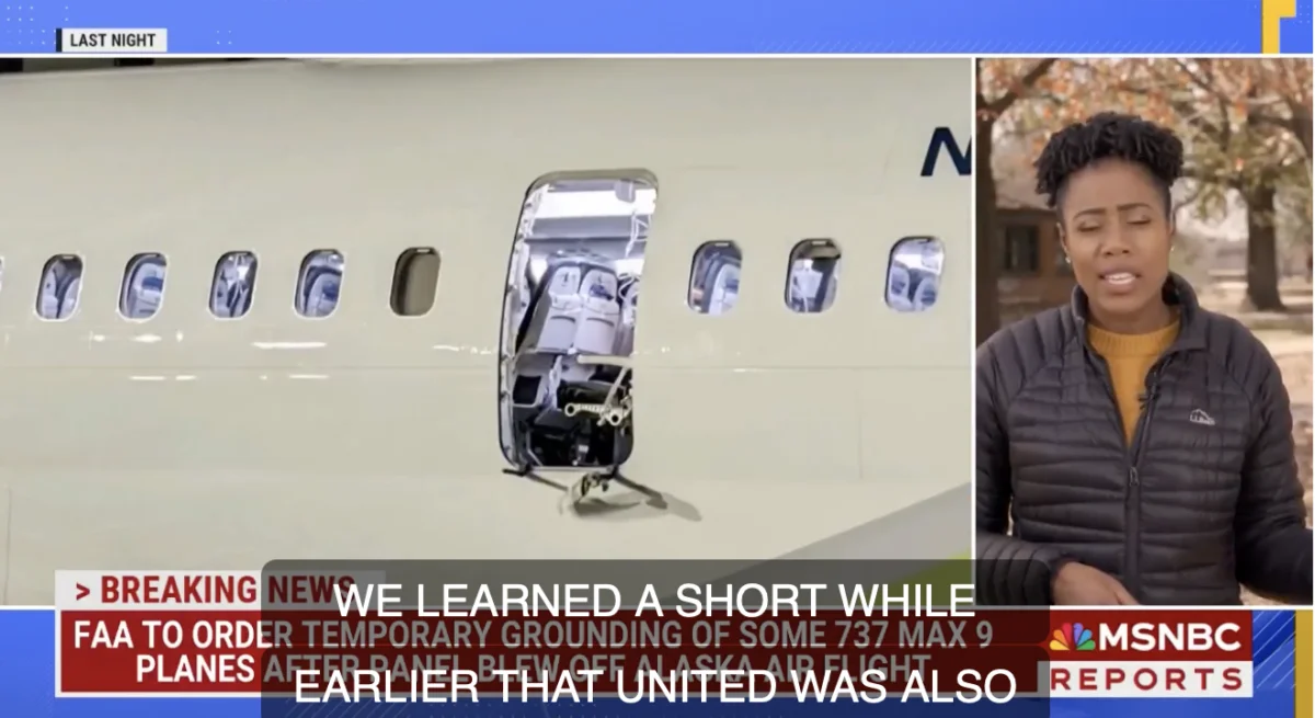 Pasagerii avionului Alaska Airlines care și-a pierdut ușa în aer, povestesc experiența îngrozitoare