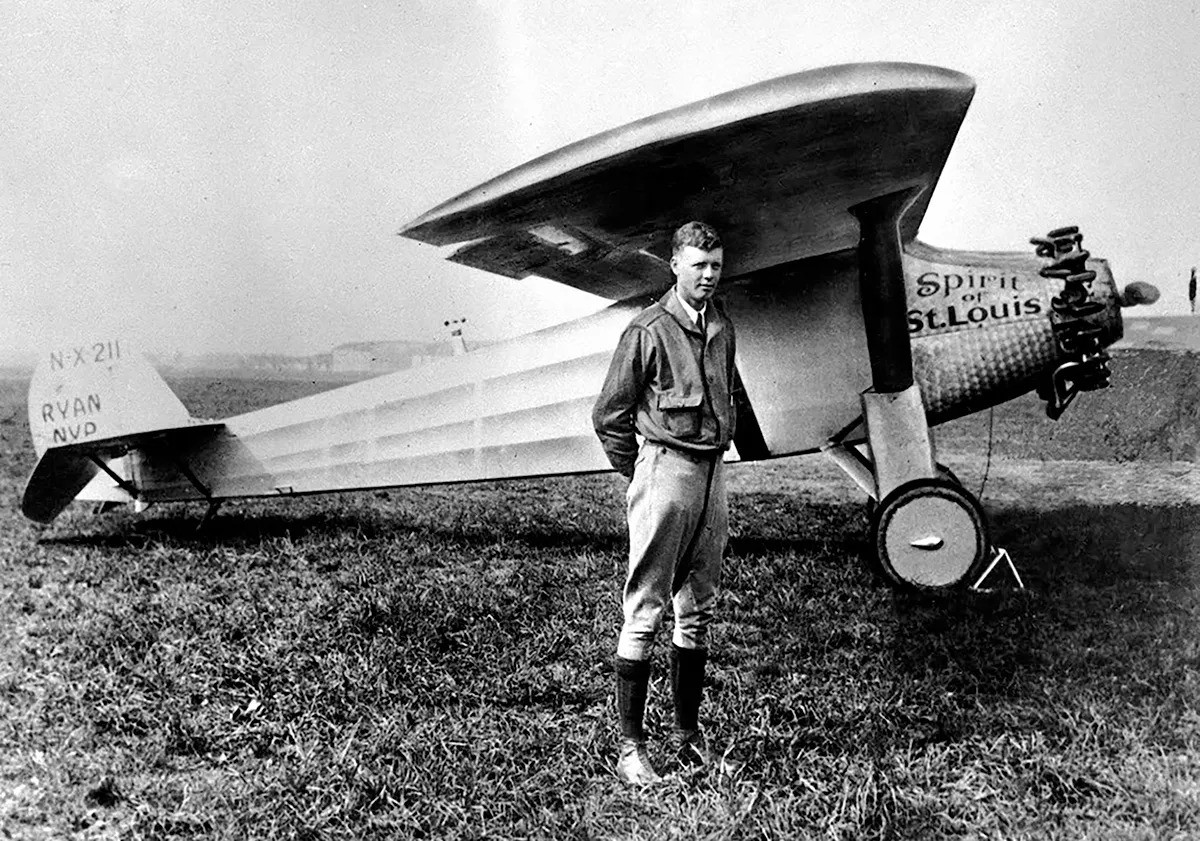 Charles Lindbergh, aviator