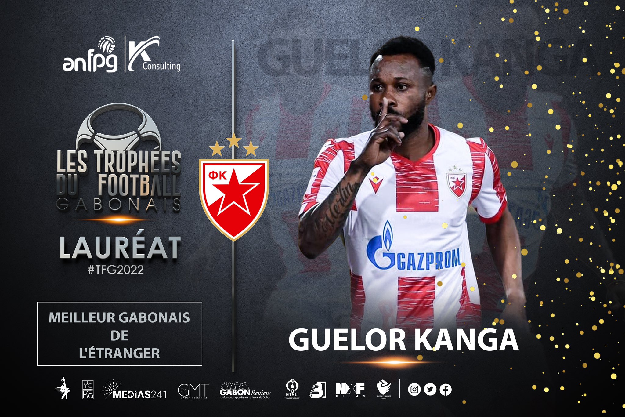 Guelor Kanga, fotbalist