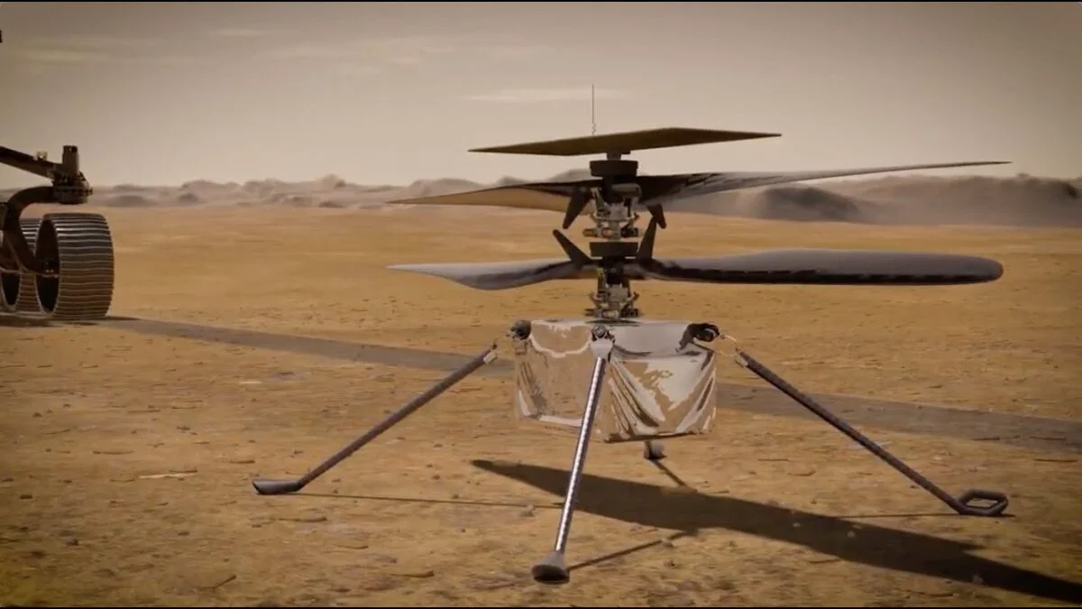 Elicopterul istoric al NASA și-a încheiat misiunea de pe Marte. A fost la un pas să se prăbușească