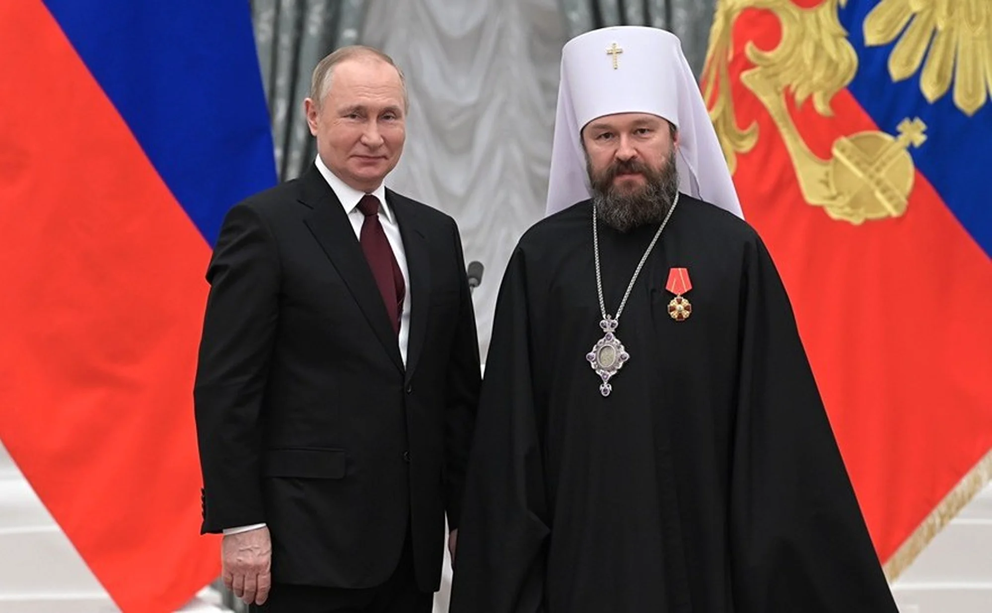 Mitropolitul Vladimir și Vladimir Putin