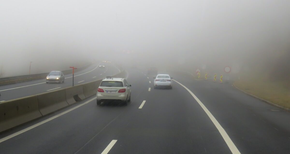 Ceaţă densă pe Autostrada Soarelui și A3 București-Ploiești