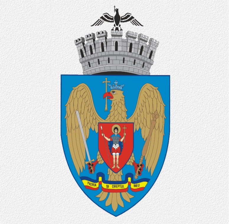 Stema Bucureștiului reprezentată eronat