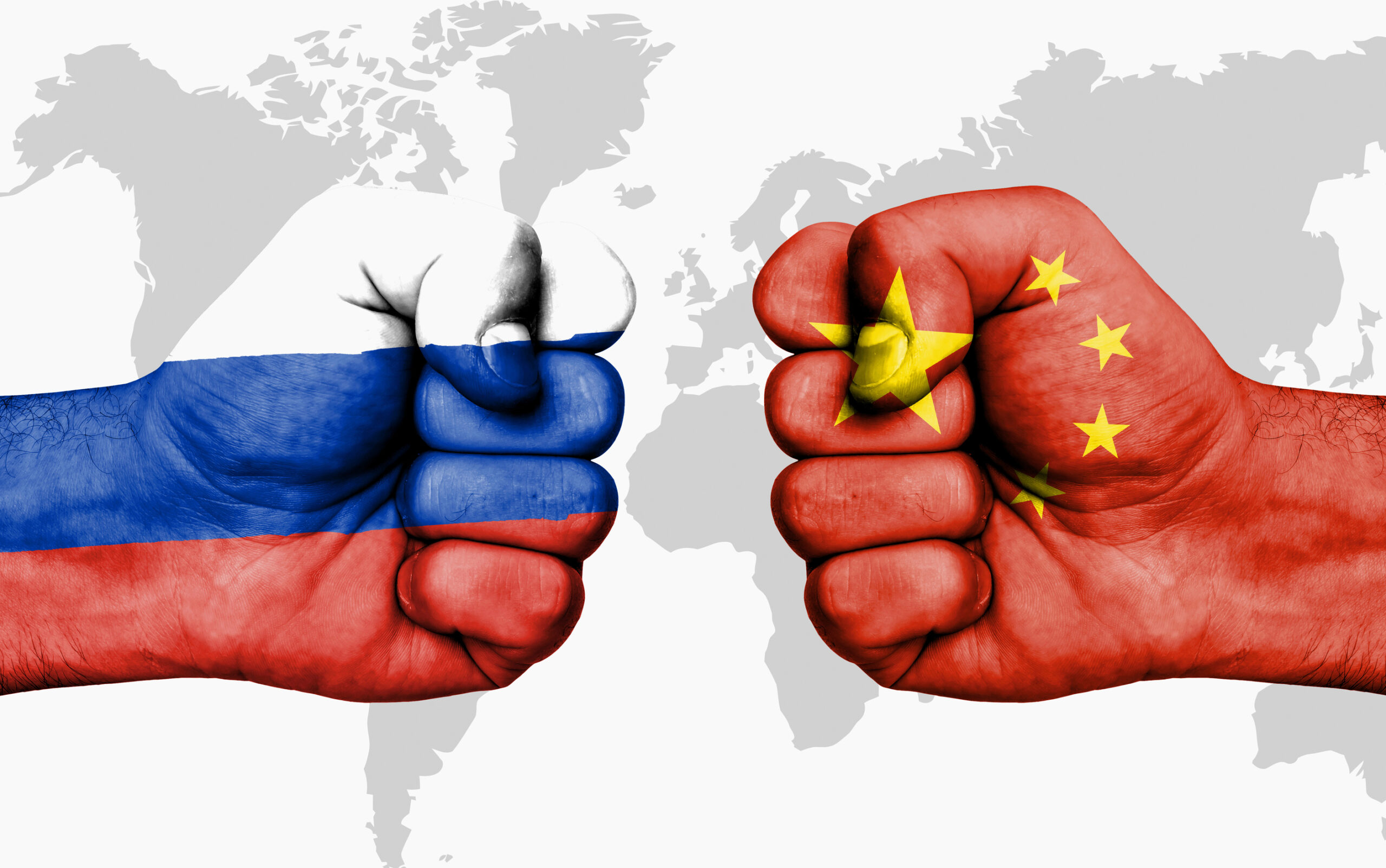 China, Rusia