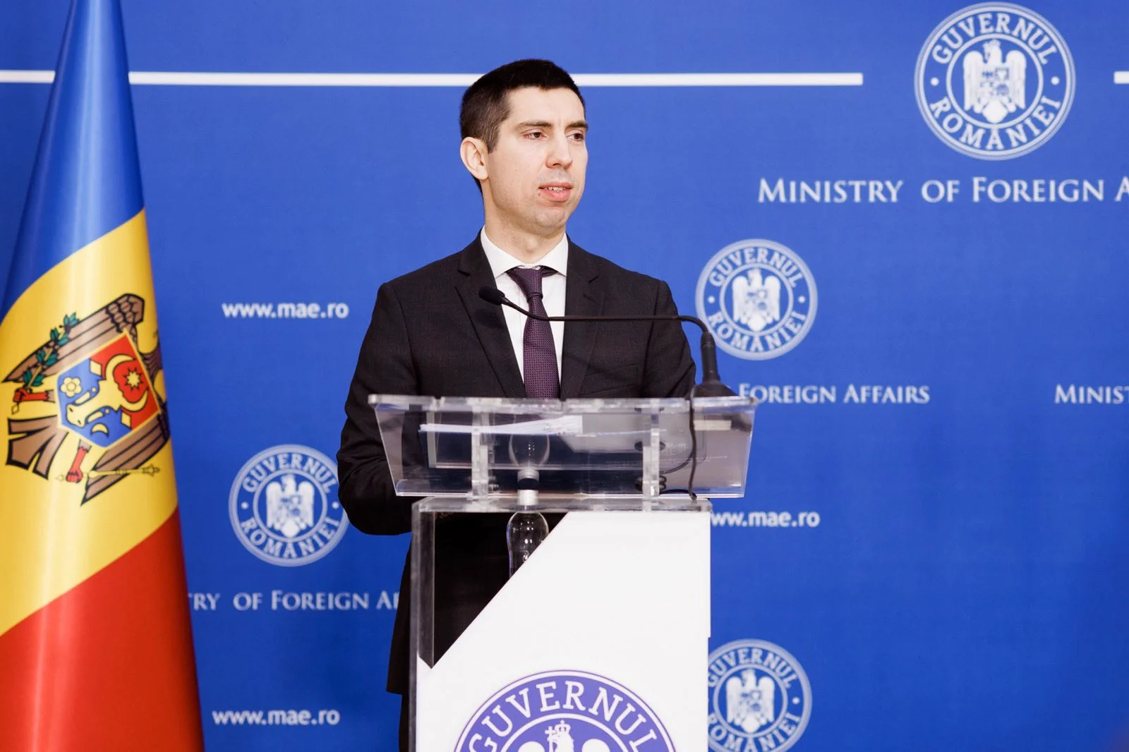 Mihai Popșoi, ministrul de Externe din Republica Moldova.