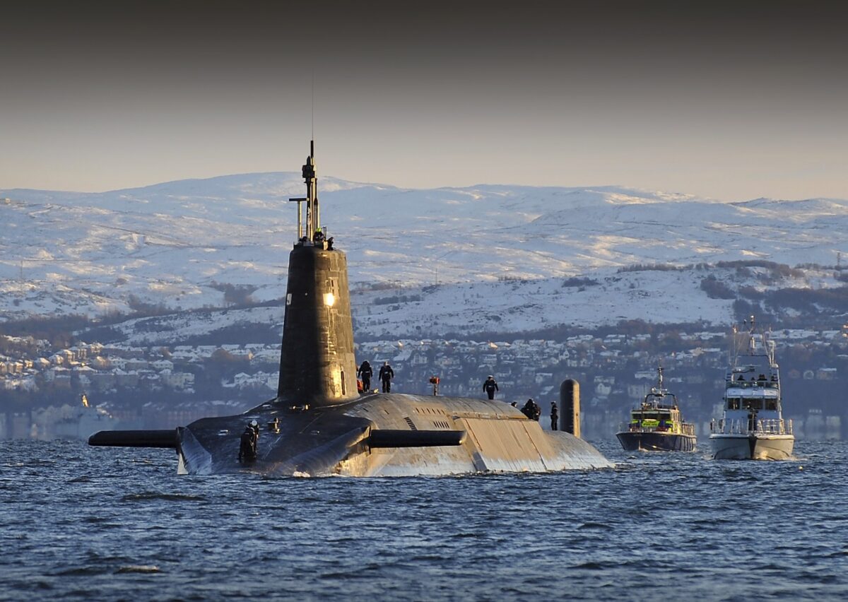 Submarine Vanguard.
