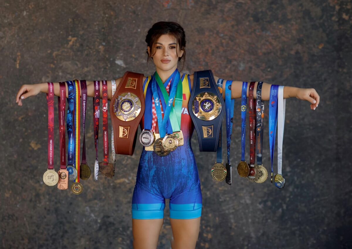 Frumoasa Anastasia Nichita, desemnată cea mai bună luptătoare din Europa în 2023