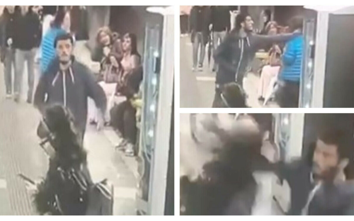 Un bărbat din Barcelona a atacat mai multe femei a metrou. Sursă foto: captură video