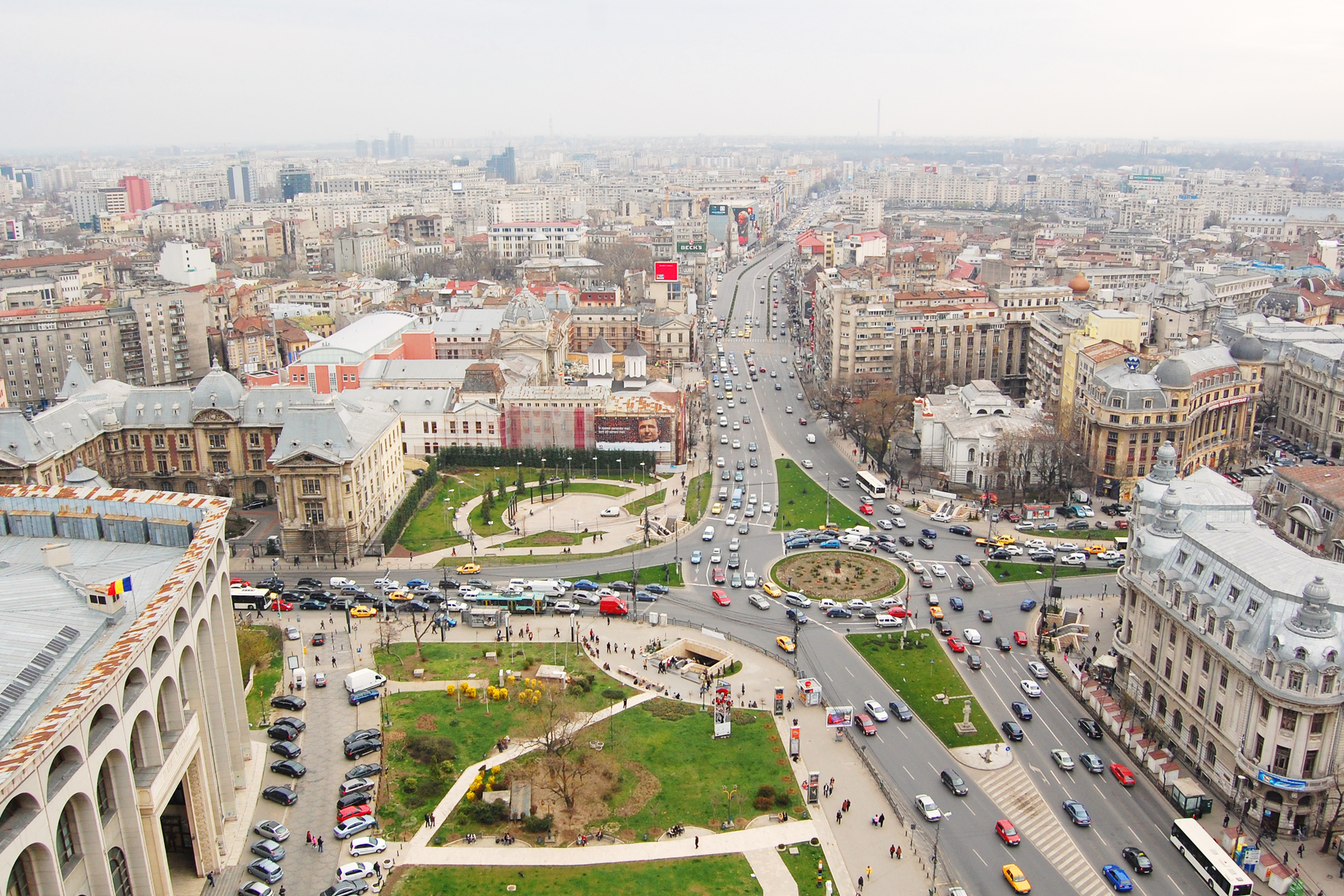 Bucureștiul administrat de Nicușor Dan, este unul dintre cele mai poluate orașe din România, fiind pe locul 4 după clasamentul efectuat în 2023. Cel mai poluat oraș din România era Iași. Sursa Foto - Dreamstime 