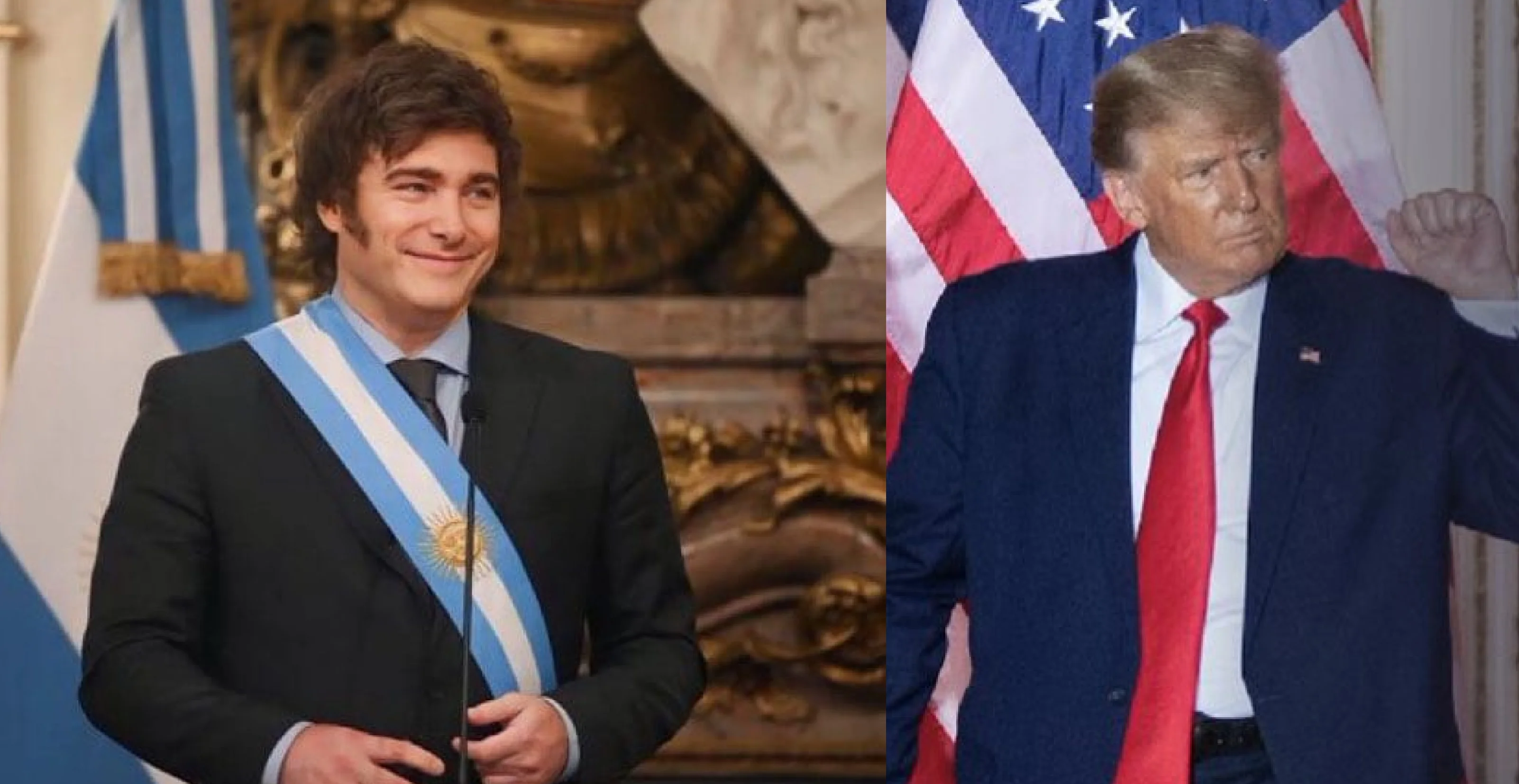 Javier Milei și Donald Trump