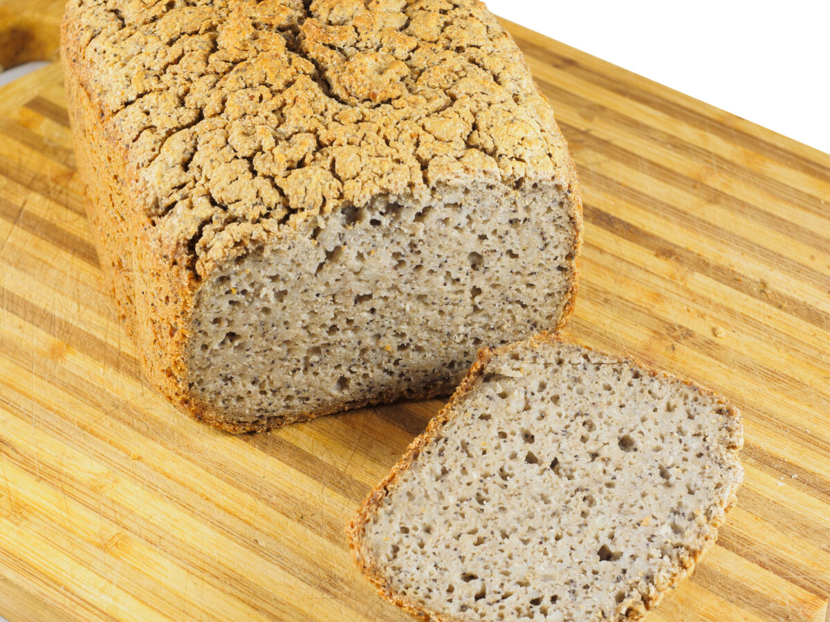 Rețetă de pâine fără gluten, cu doar două ingrediente. Perfectă pentru cei care vor să slăbească