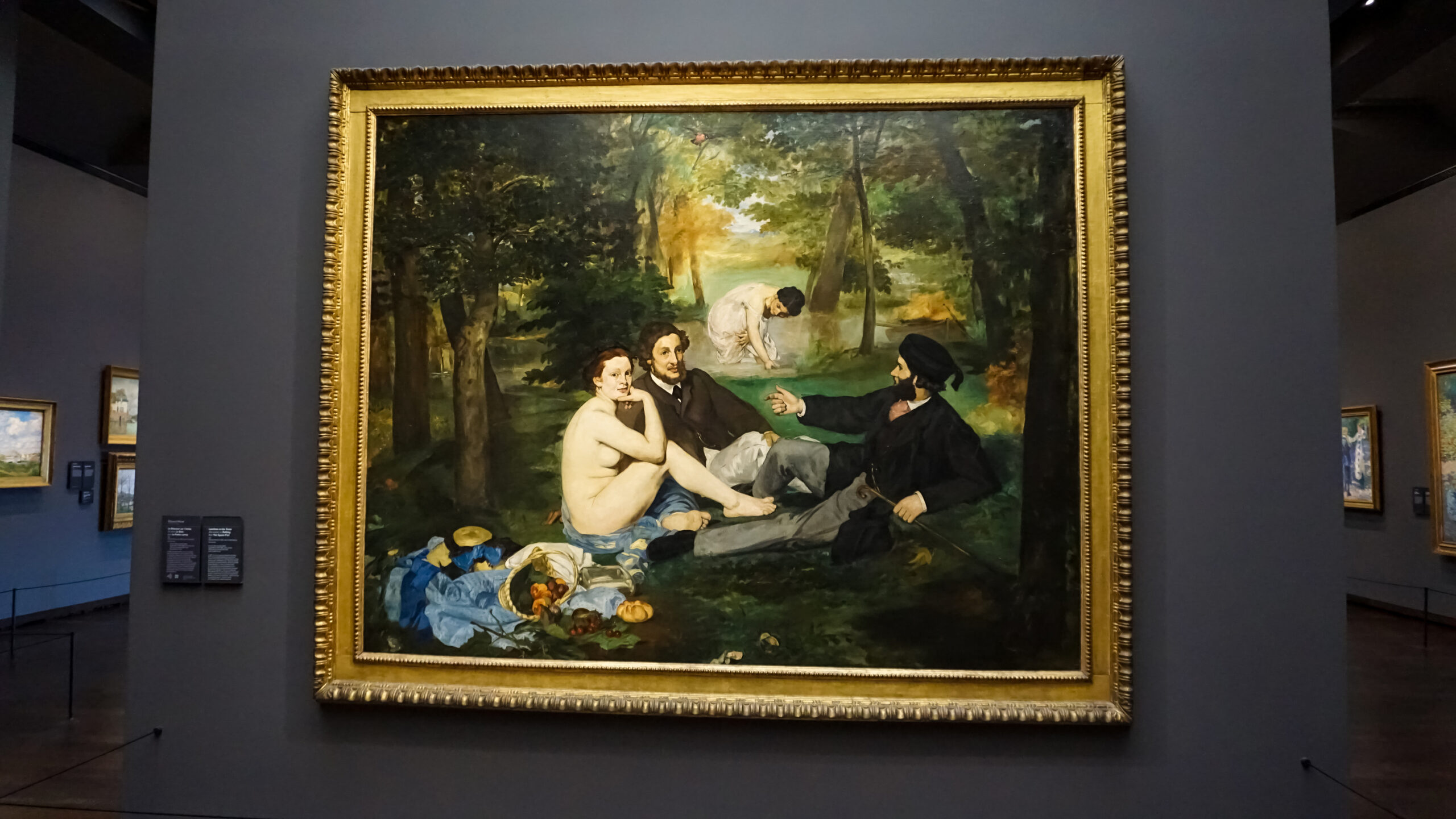 Tabloul „Le dejeuner sur l herbe” a lui Edouard Manet