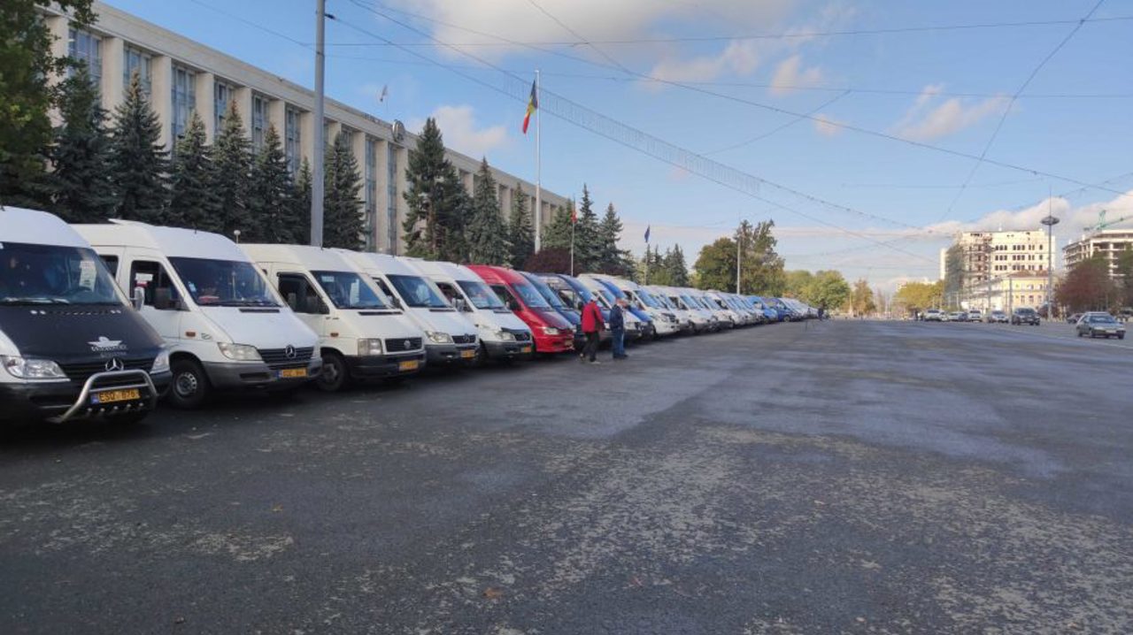 Transportatori supărați în Republica Moldova