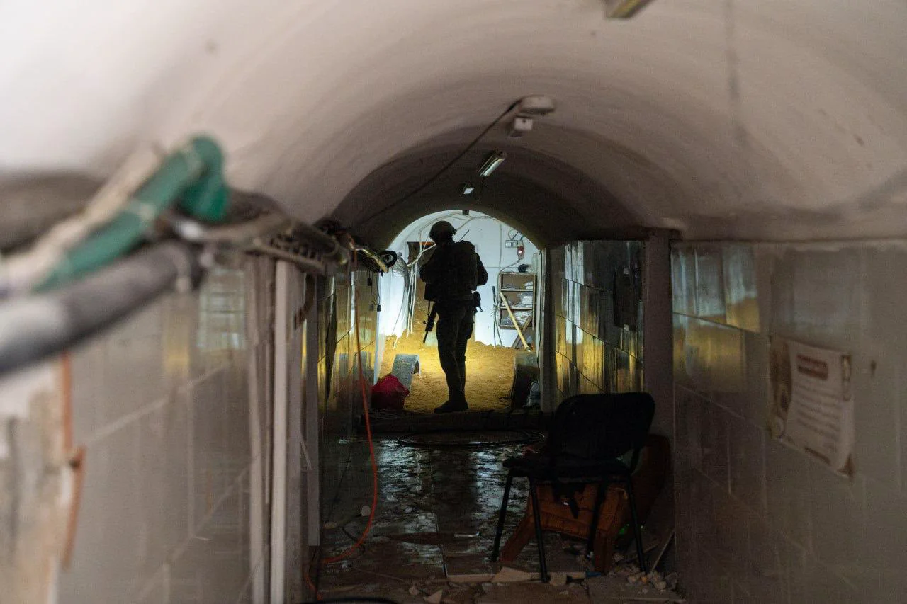 Un nou tunel Hamas, sub sediul agenției ONU din Gaza. Sursă foto: platforma X