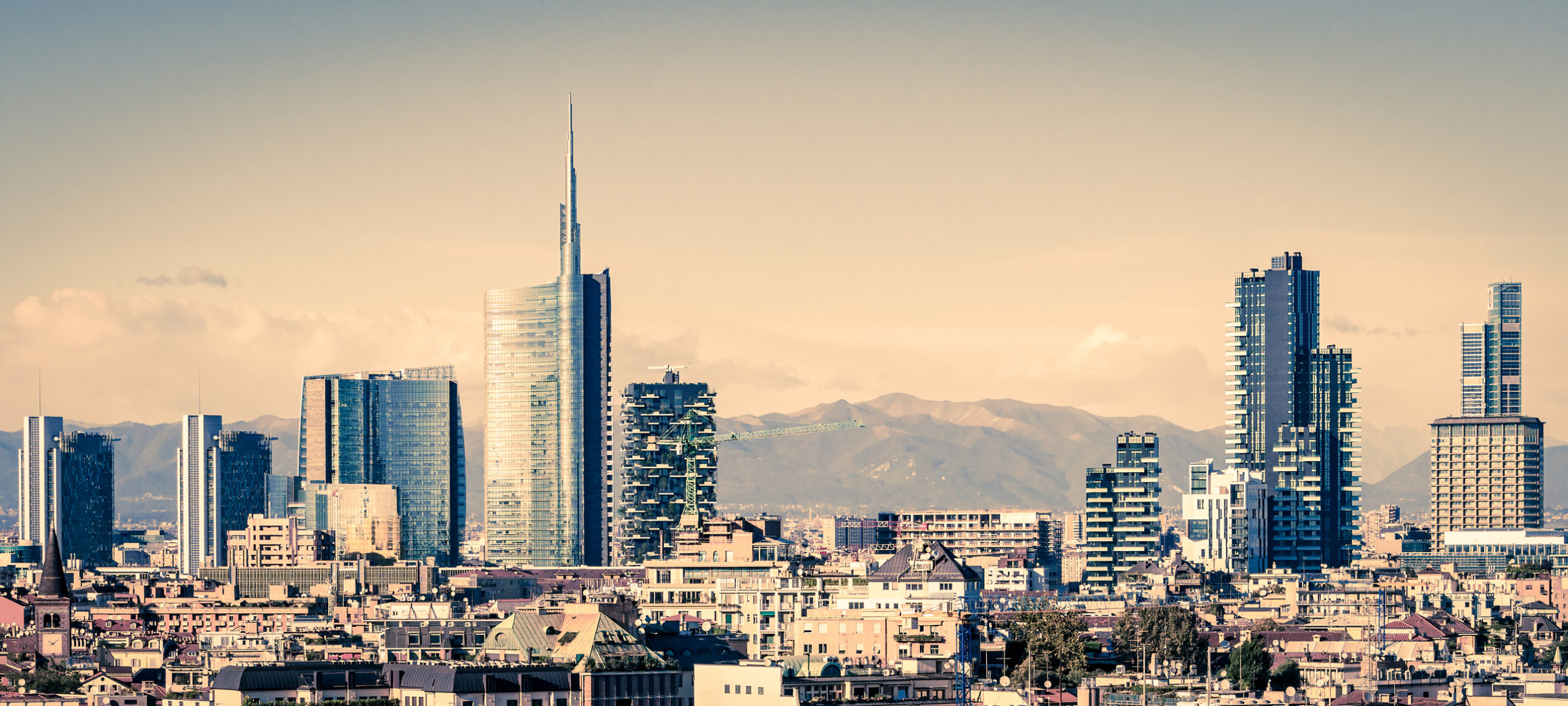 Zgârie-norii din Milano. Sursa Foto- Dreamstime 