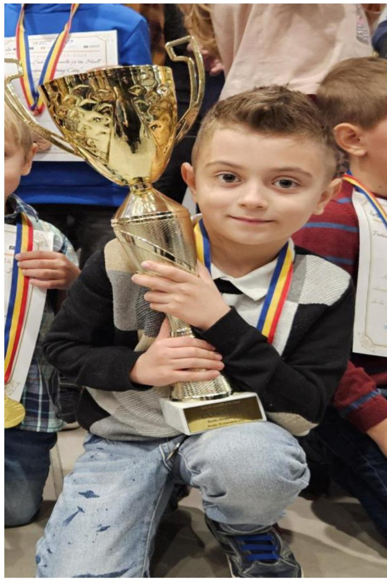 David-Christian Talabă, campion național la șah la numai 7 ani