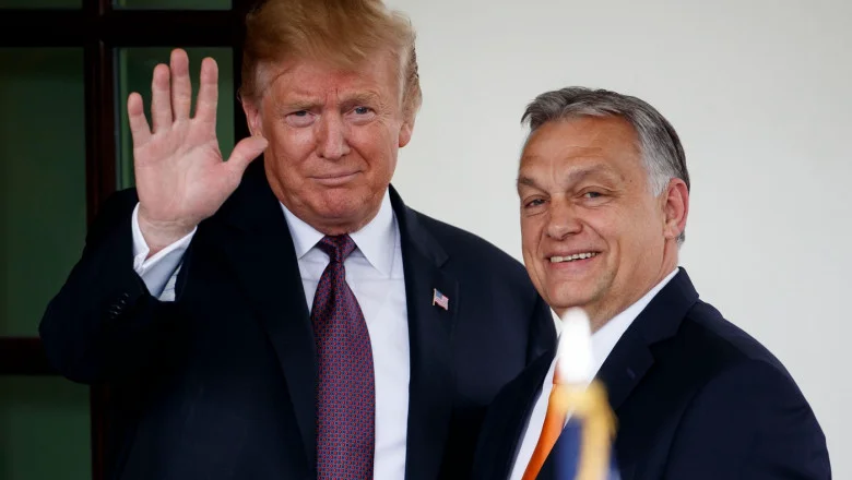 Vikor Orban si Donald Trump.