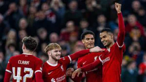 Europa League. Liverpool a spulberat Sparta Praga în ambele manșe