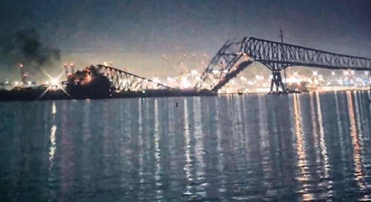Podul Francis Scott Key, din Baltimore, SUA, s-a prăbușit. Video