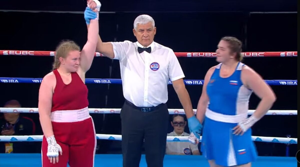 Maia Sandu a felicitat-o pe campioana europeană la box, Daria Kozorez