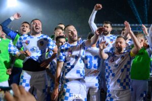 Corvinul Hunedoara a câștigat Cupa României la fotbal, după 3-2 cu Oțelul Galați