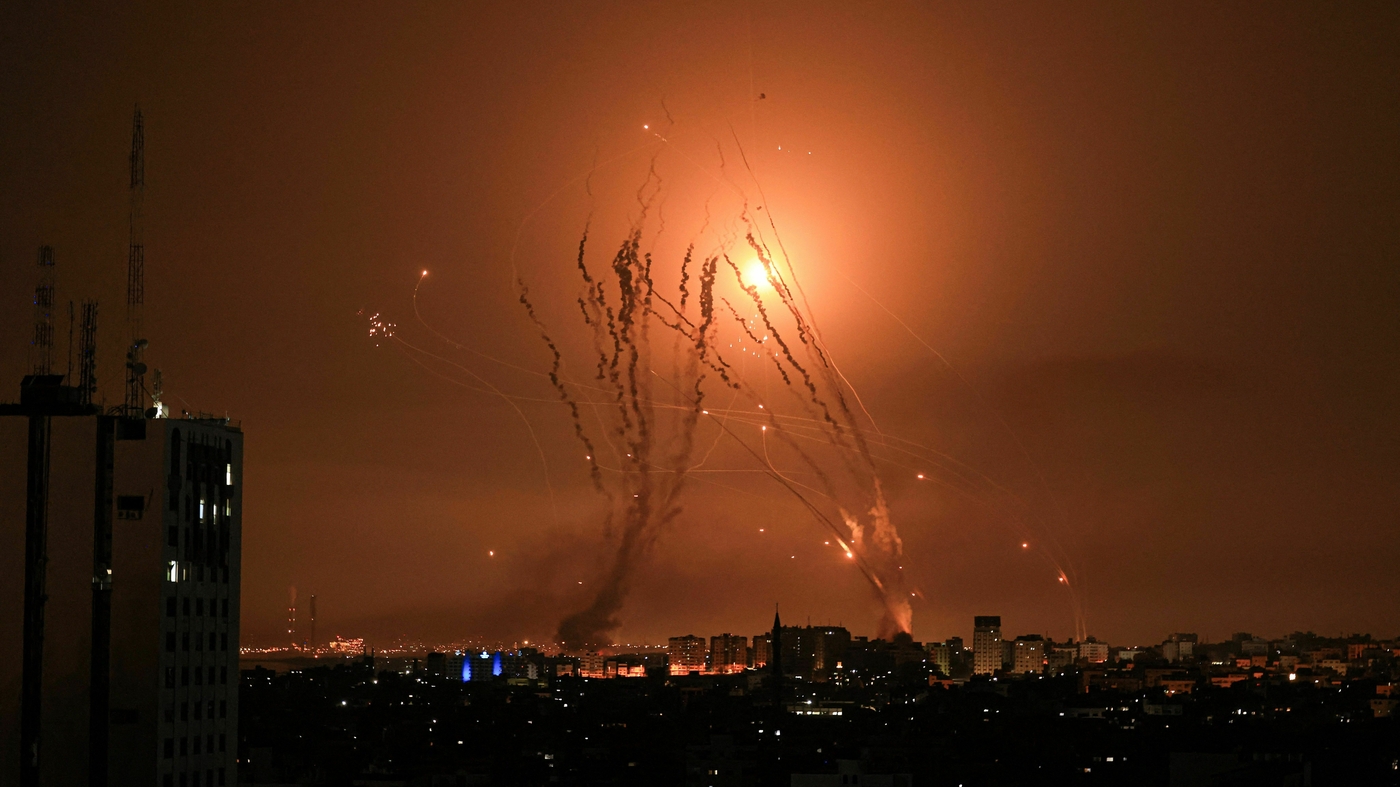 atac rachete, Israel