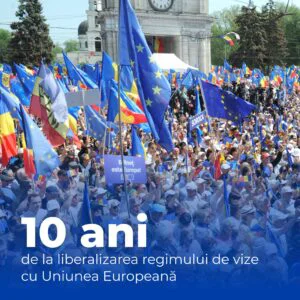 Sandu, Recean și Grosu, declarații la împlinirea unui deceniu de când moldovenii merg fără vize în Uniunea Europeană