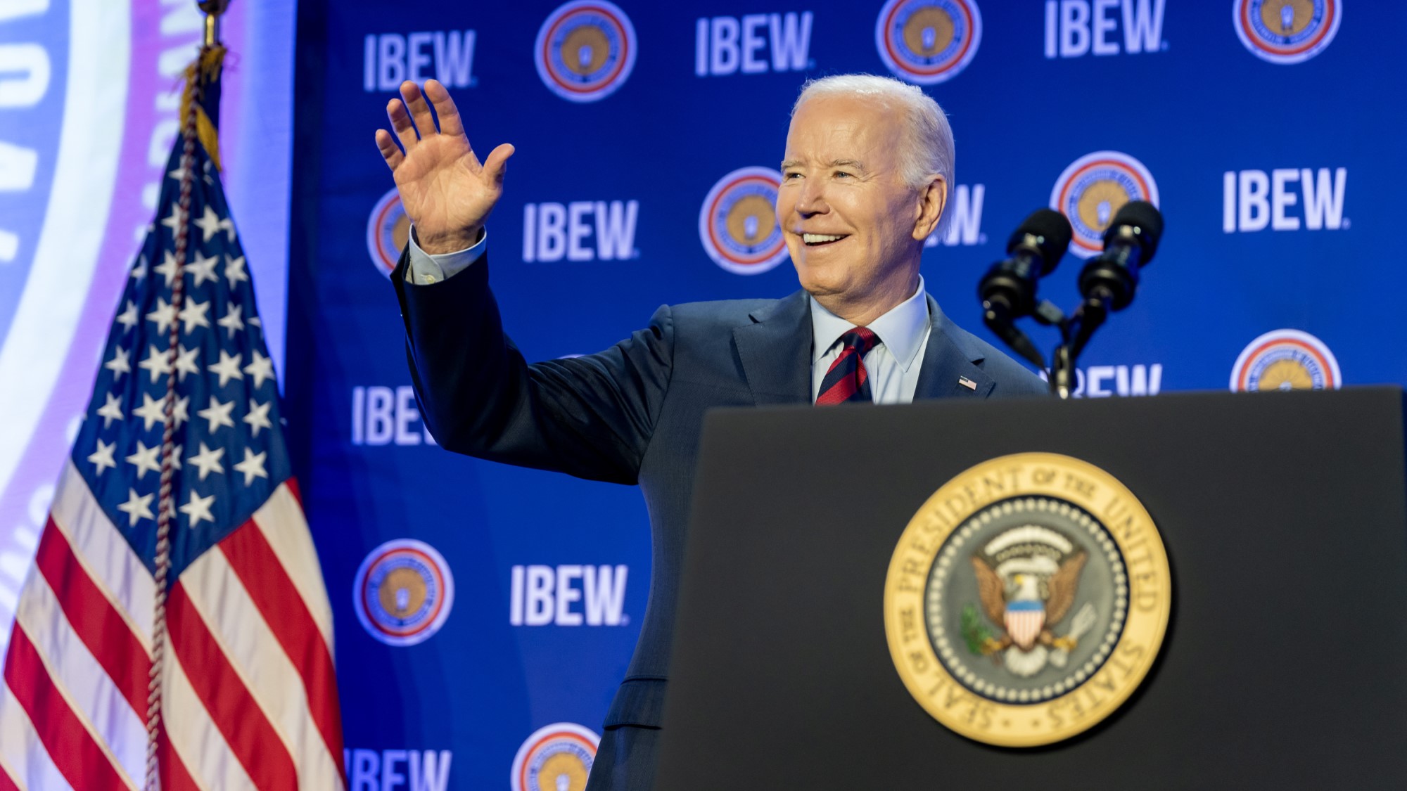 Video. Joe Biden, protagonistul unui episod amuzant. Cum a fost surprins liderul de la Casa Albă