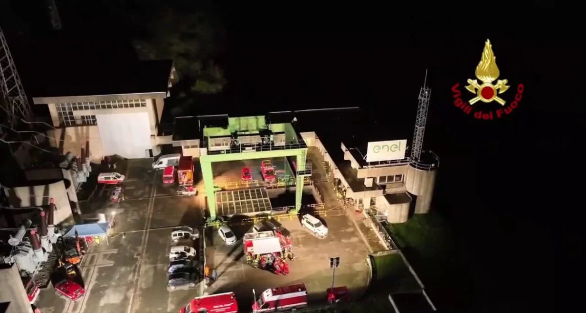 Explozie la o hidrocentrală din Italia. Un român, printre victime