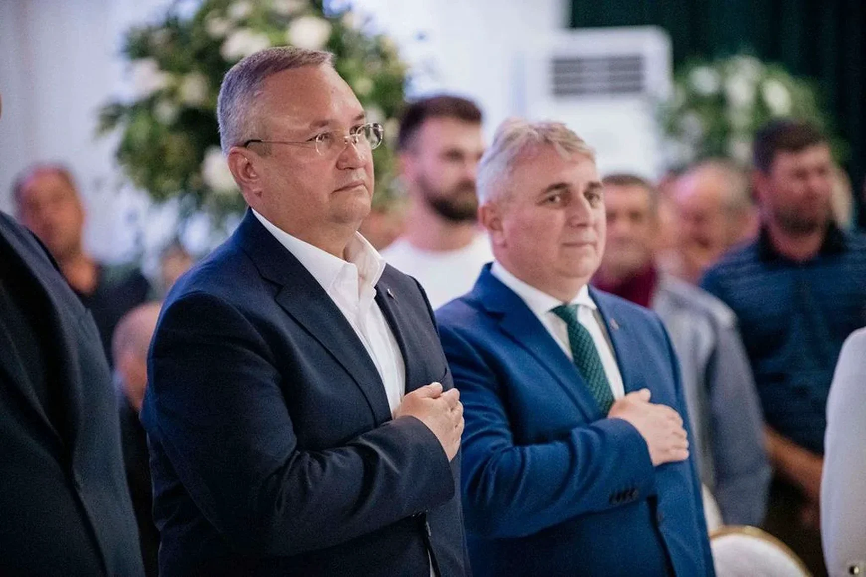 Nicolae Ciucă și Lucian Bode, alături de candidații PNL Brașov. Ce mesaje au transmis
