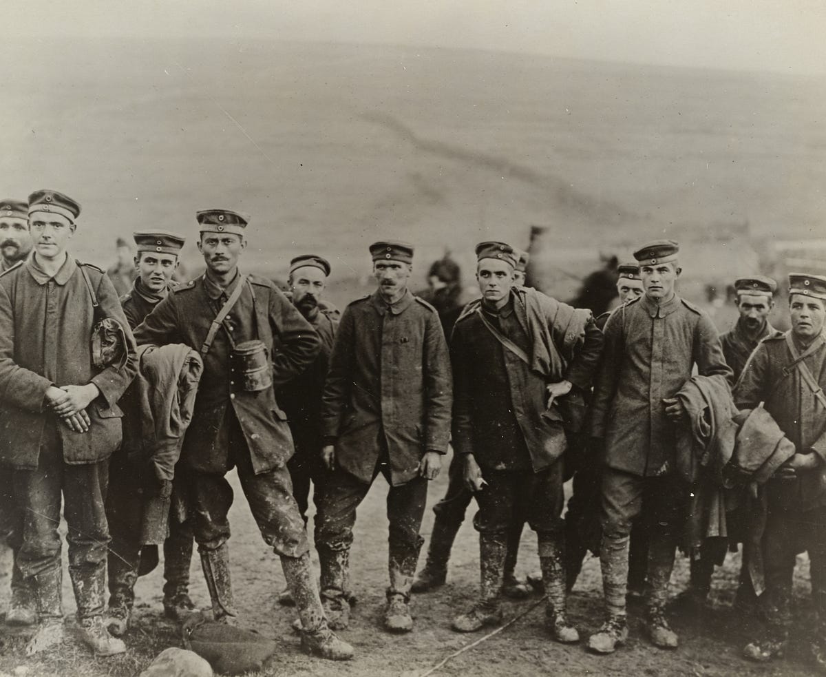 Soldați în Primul Război Mondial
