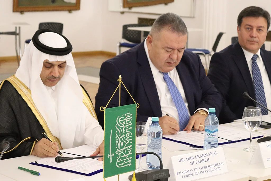 CCIR a semnat un Memorandum de Înțelegere cu Consiliul de Afaceri pentru Europa de Sud-Est al Arabiei Saudite