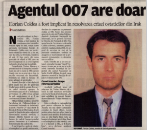 Ce scria un ziarist celebru despre Florian Coldea în 2005. Era semnalul reformei serviciilor de informații