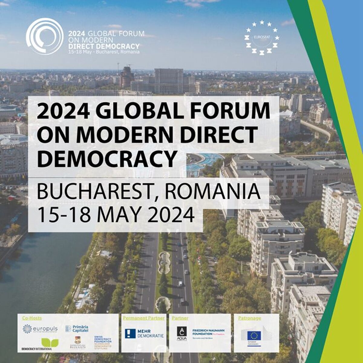 FJSC, prezentă la Global Forum on Modern Direct Democracy. O dezbatere despre starea actuală a presei