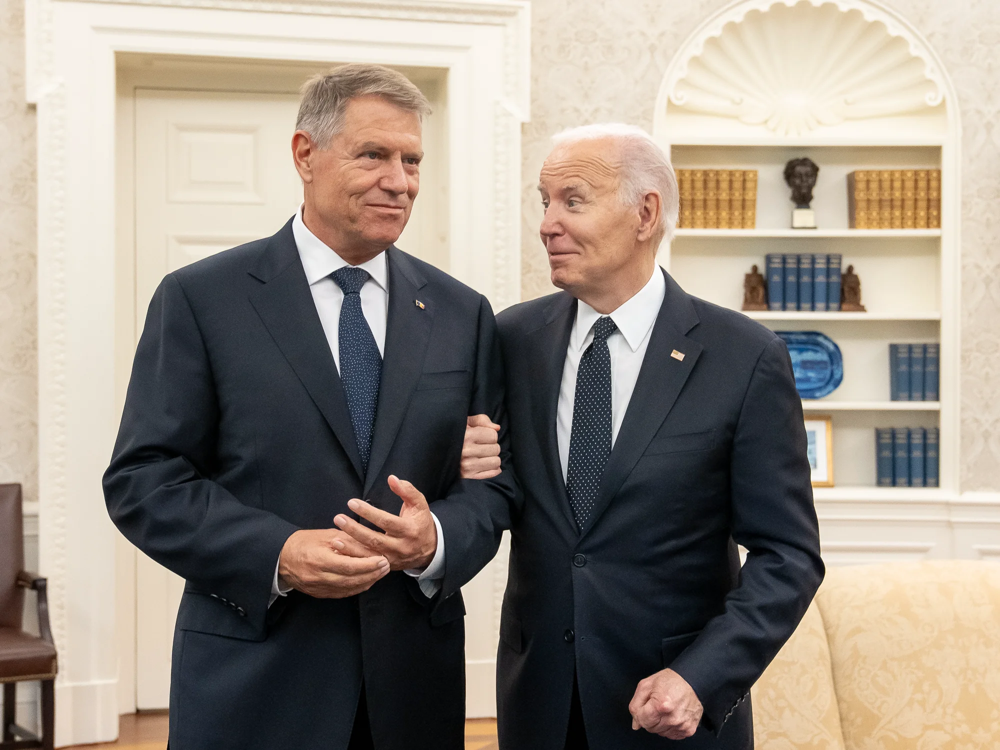 Iohannis și Joe Biden