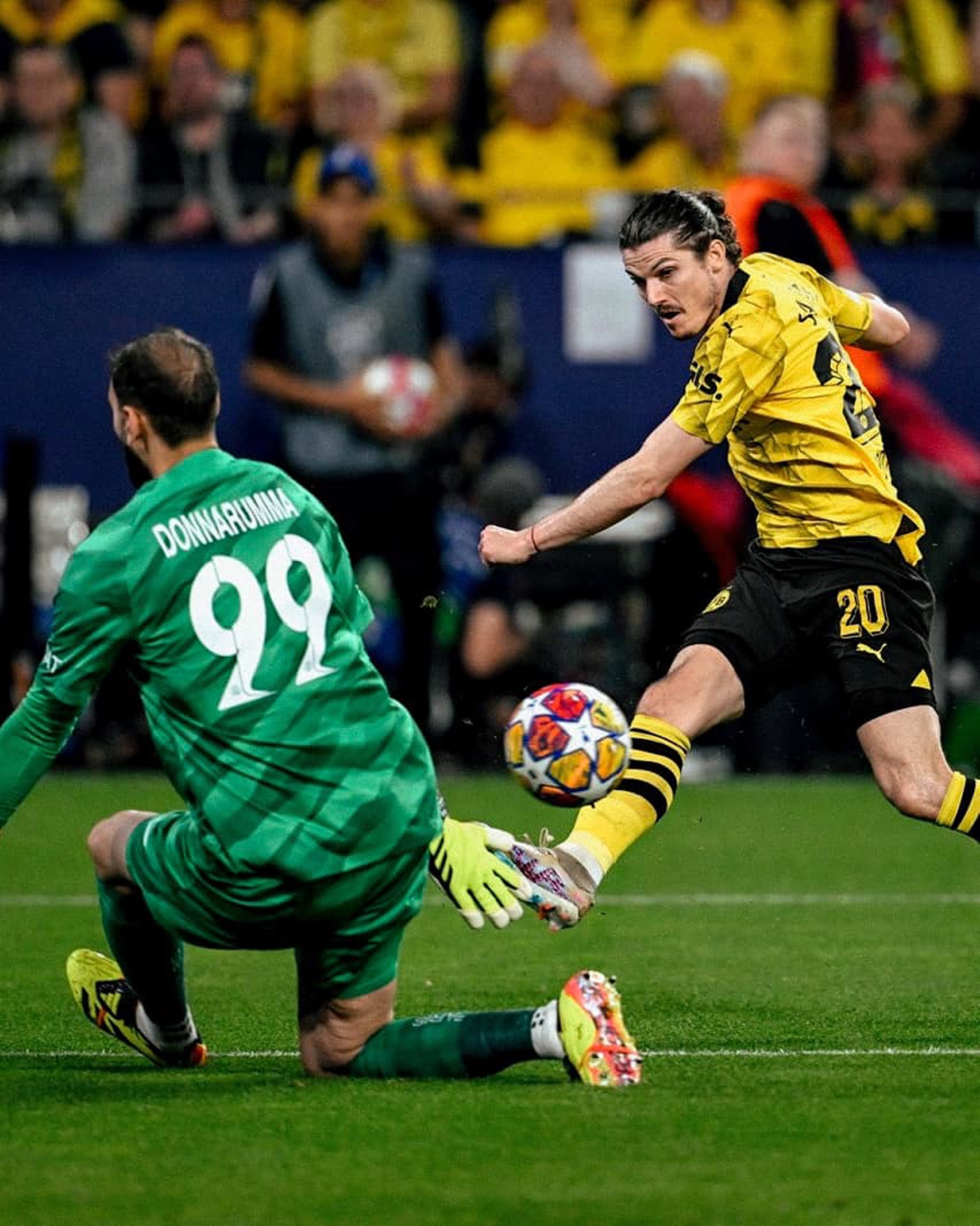 PSG-Borussia Dortmund.