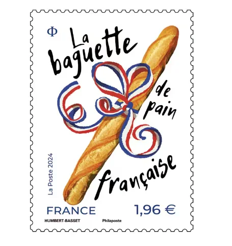 Timbru cu miros de pâine, pentru a celebra bagheta franțuzească