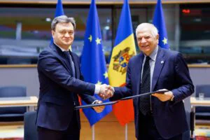 Republica Moldova, parte a Parteneriatului pentru Securitate și Apărare. Acordul a fost semnat