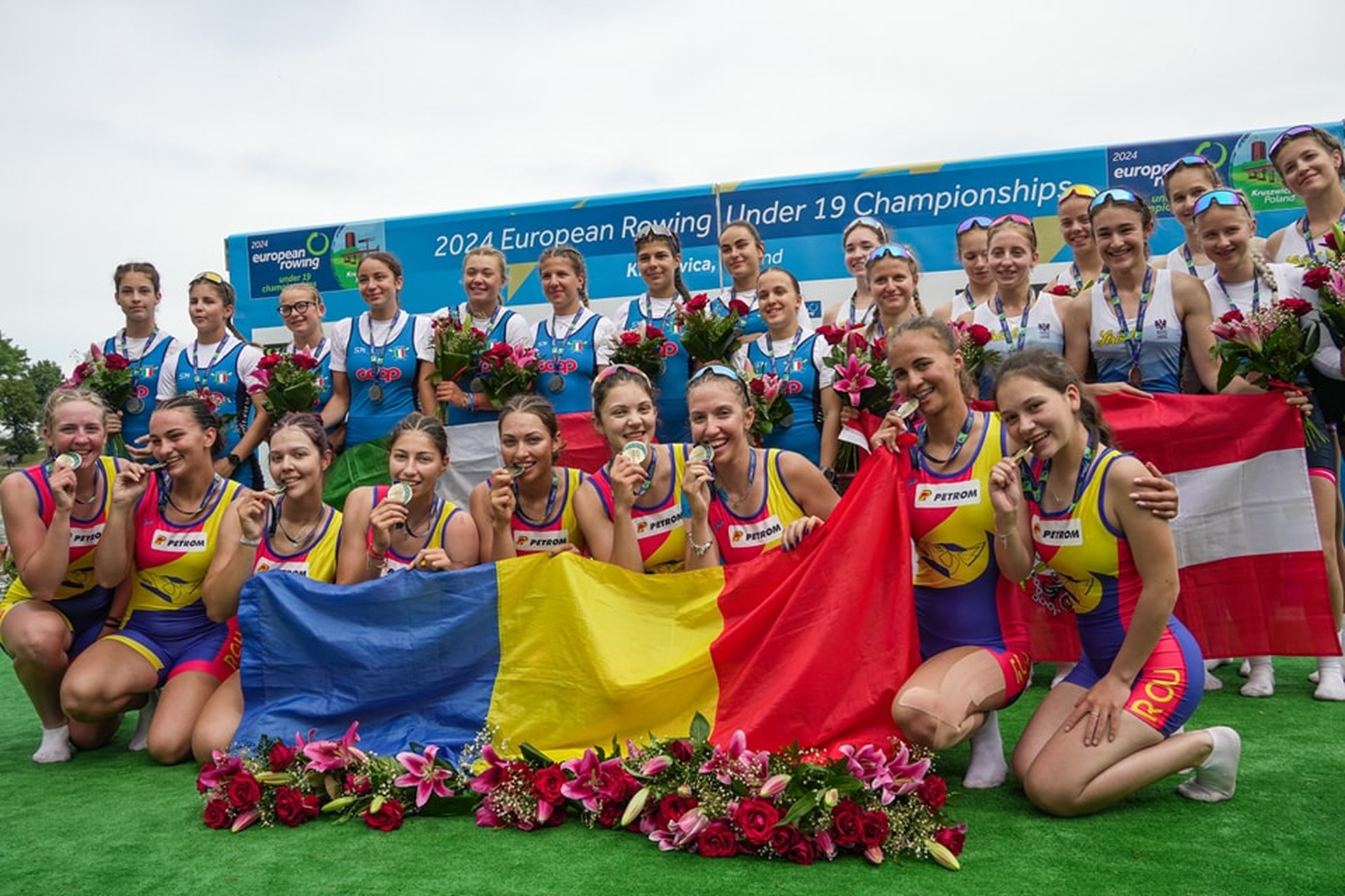Bilanţ fantastic pentru România la Europenele de canotaj: 7 medalii de aur