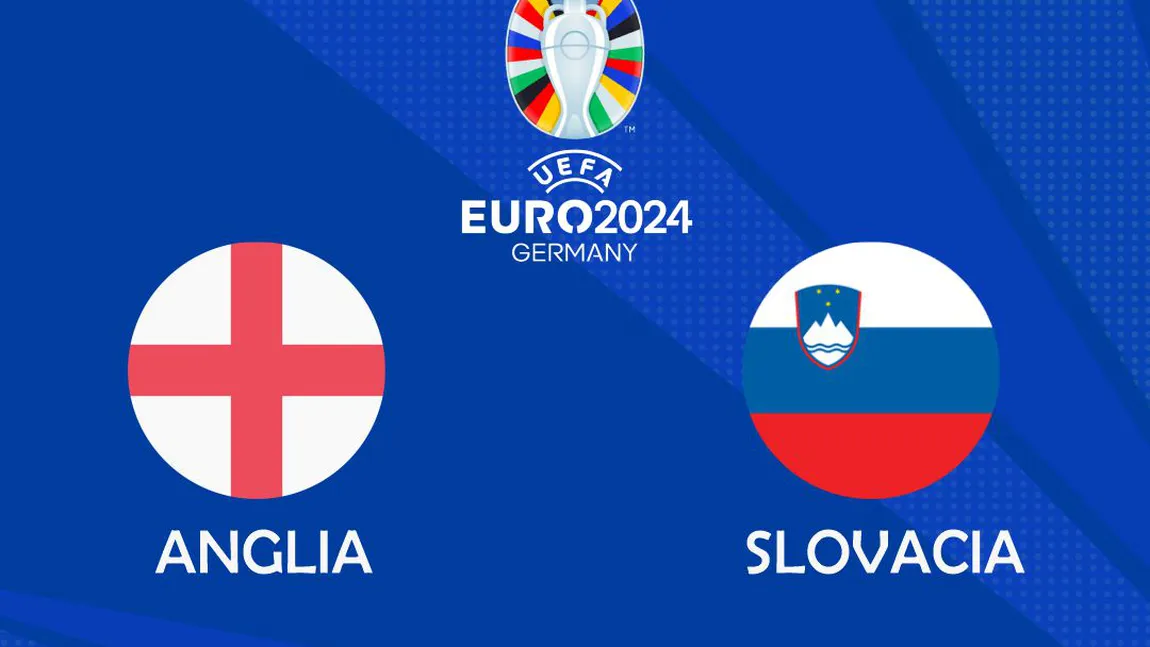 Euro 2024. Anglia învinge  Slovacia cu 2-1, în prelungiri, și se califică în sferturile de finală