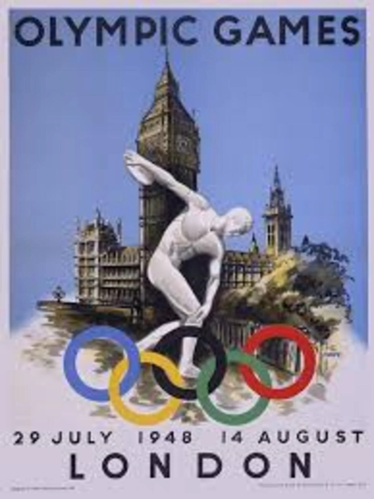 Jocurile Olimpice 1948. Sursă foto: wikipedia