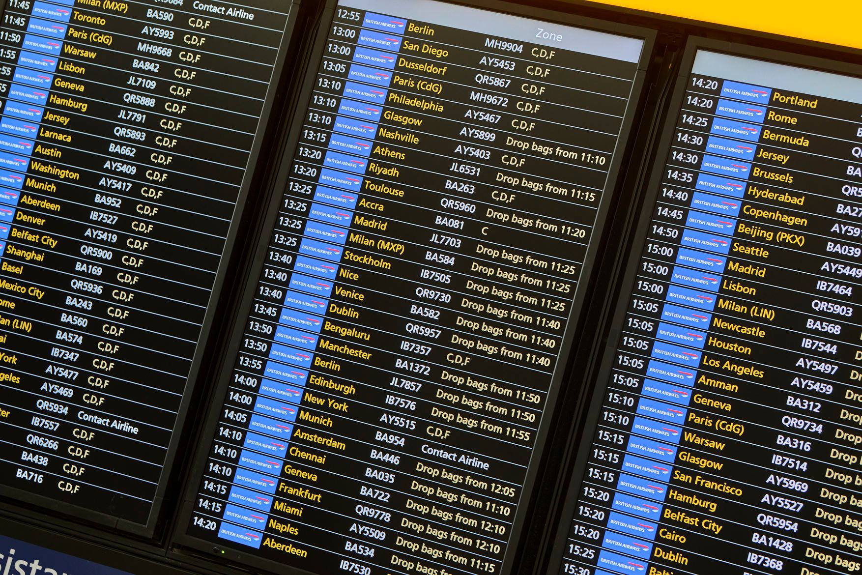 aeroport Heathrow, despăgubiri