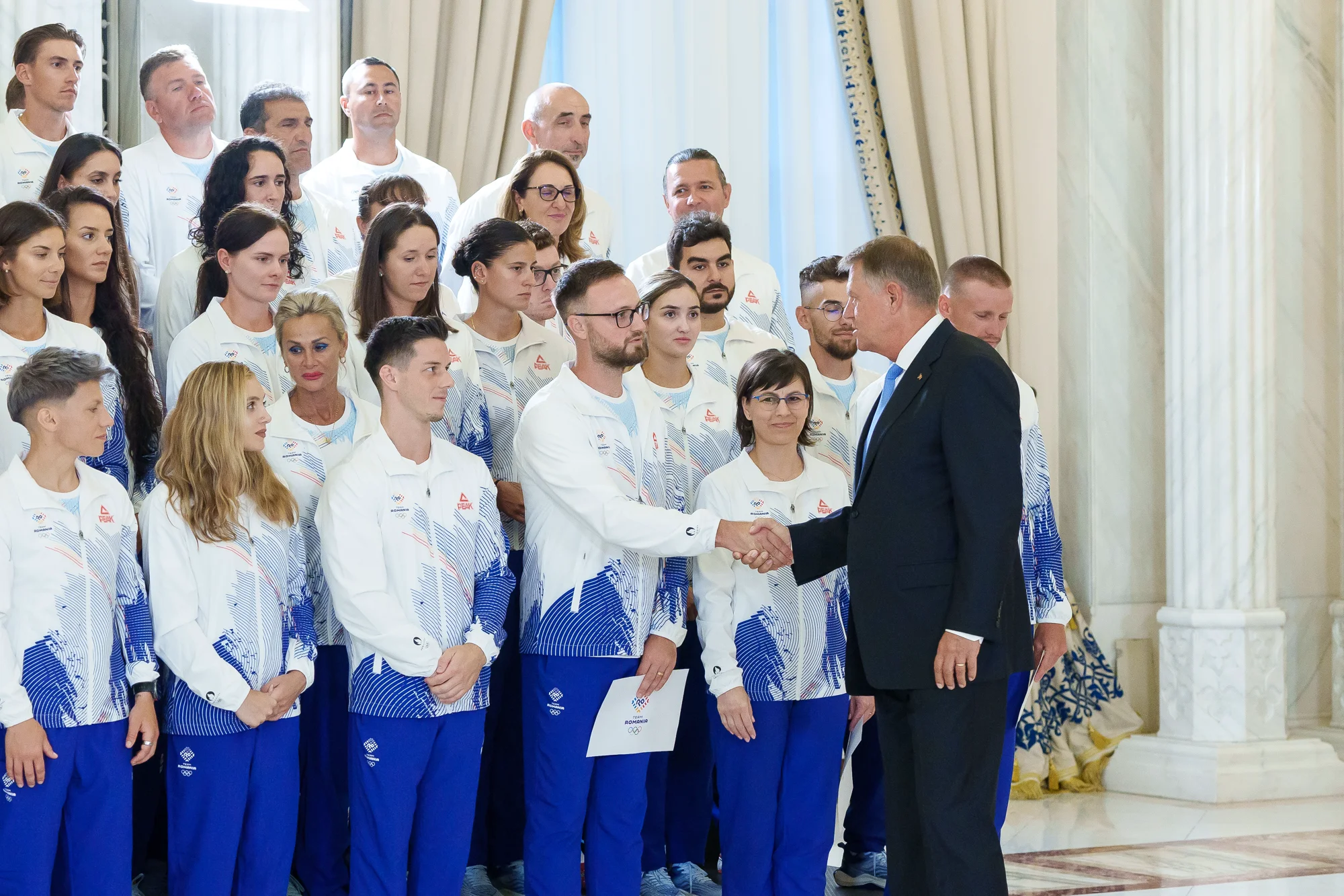 Iohannis și echipa de la Jocurile Olimpice