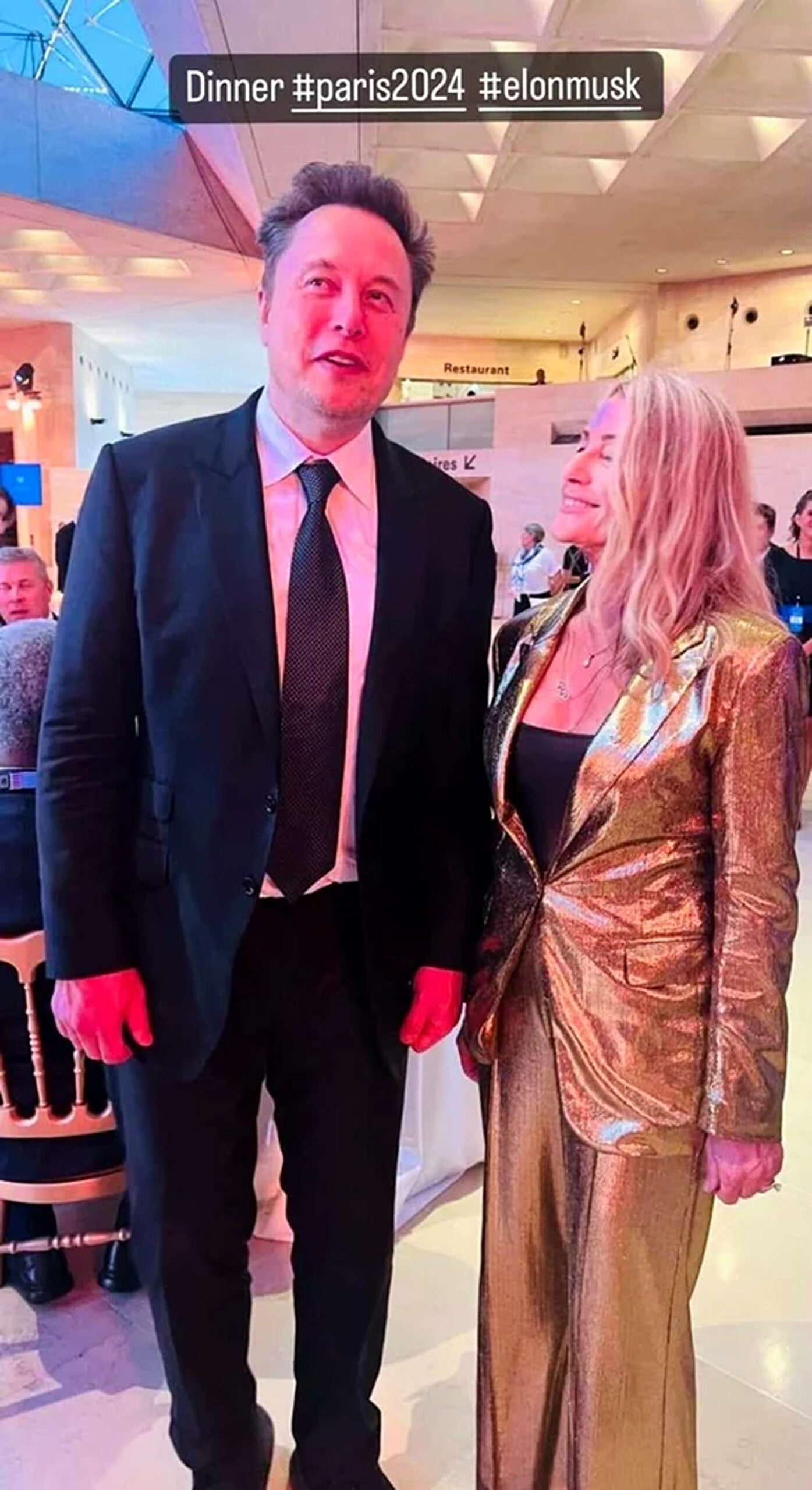 Nadia și Elon Musk